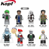 Single Sale Silver Banshee Killer Frost Solomon Grundy Captain Boomerang Super Heroes Building Blocks Children Gift Toys X0171