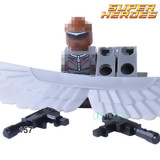 Single Sale Marvel Super Heroes Avengers Captain America X-Men Wasp Ant-Man diy figures Building Blocks figure Bricks Toys