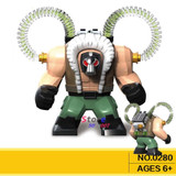 Single Sale Large Big Size Super Heroes Thanos Bane Hulk Venom Ironman Ninja Dogshank Building Blocks Toys for children