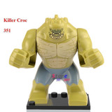 Single Sale Large Big Size Super Heroes Thanos Bane Hulk Venom Ironman Ninja Dogshank Building Blocks Toys for children