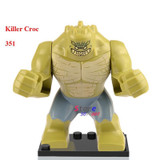 Single Sale Large Big Size Super Heroes Thanos Bane Hulk Venom Ironman Ninja Dogshank Building Blocks Toys for children