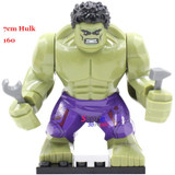 Single Sale Large Big Size Marvel Super Heroes Thanos Hulk Venom Ironman Ninja Dogshank Building Blocks Toys for children