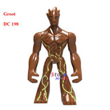 Single Sale Large Big Size Marvel Super Heroes Thanos Hulk Venom Ironman Ninja Dogshank Building Blocks Toys for children