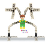Single Sale Large Big Size Marvel Super Heroes Thanos Hulk Venom Ironman Ninja Dogshank Building Blocks Toys for children