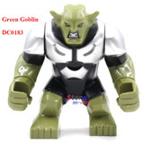 Single Sale Large Big Size Marvel Super Heroes Thanos Hulk Venom Ironman Ninja Dogshank Building Blocks Toys for children