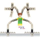 Single Sale Large Big Size Marvel Super Heroes Thanos Hulk Venom Ironman Ninja Dogshank Building Blocks Toys for children