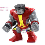 Single Sale Large Big Size Marvel Super Heroes Thanos Hulk Venom Ironman Ninja Dogshank Building Blocks Toys for children