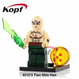 Single Sale Building Blocks Dragon Ball Z Figures Broly Super Sayayin Black Goku Vegeta Dolls Bricks Children Gift Toys KF392