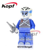 Single Sale American TV Movie Thundercats Mumm-Ra Tigro Cheetara Bengali Super Heroes Building Blocks Children Gift Toys KF6025
