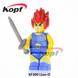 Single Sale American TV Movie Thundercats Mumm-Ra Tigro Cheetara Bengali Super Heroes Building Blocks Children Gift Toys KF6025