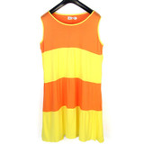 BFDADI Summer Women Sleepwears o-Neck Sleeveless Nightgowns Loose Sleep Dress Casual Nightwear Fashion 3 Color Large Size XL-4XL