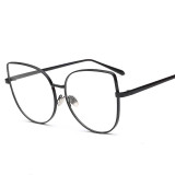 Beyond Star High Quality Clear Lens Glasses Women Brand Designed Fashion Metal Frames Eyeglasses Gold Aviator Glasses Lunettes