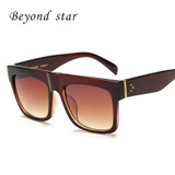 Beyound Star Sunglasses Women Brand Designer Kim Kardashian Sunglasses Men Retro Shades Square Sun Glasses Gafas Oculos Female