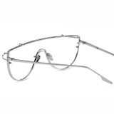 Beyond Star Plain Glasses Eye Glasses Alloy Metal Frames Women Brand Designers polycarbona Clear Lens adult Sunglasses eyewear