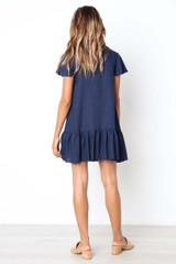 Betsy Dress - Navy