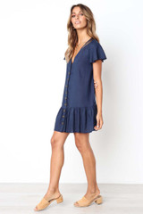Betsy Dress - Navy