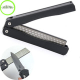 BestP 1PC Fashion Double Sided Folding Pocket Diamond Sharpening Whetstone Sharpener