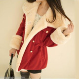 Best Quality 2017 Women's Warm Winter Faux Fur Hooded Parka Coat Overcoat Long Jacket Hooded  Outwear