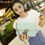 Best Gift Hcandice New Fashion Lovely Girl Pu Leather Mini Small Adjustable Shoulder Bag Handbag drop ship bea6613