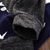 Baby boys girls clothes set Autumn Winter warm outfits Deer Tops hoodie tops+pants Cute animals Kids baby boy clothing sets