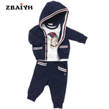 Baby Boys Clothes Sets 2017 Spring Autumn Toddler Casual Children Clothing Hooded Coat+T-Shirt+Pants tracksuit For boy Suit 3PCS Baby Boys Clothes Sets 2017 Spring Autumn Toddler Casual Children Clothing Hooded Coat+T-Shirt+Pants tracksuit For boy Suit 3PCS