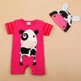 Baby Boy Rompers Summer Baby Girl Clothing Sets Short Sleeve Newborn Baby Clothes Roupa Bebes Infant Jumpsuit Baby Boys Clothes
