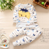 Baby Boy Girl Clothes Kids Clothes Sets T-shirt+pants Suit Clothing Set Animal Printed Clothes Newborn Sport Suits