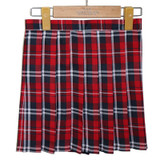 Girls Lady Plaid Pleated Mini Uniform Cosplay Japan School Skirts