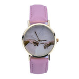 Girls Ladies Female Quartz Bracelet Watch Women Lady Leather Analog Quartz Wrist Watch Elegant Women Watch Girl Watch m5204