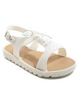 Girls Jelly Sandal - White