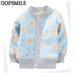 Girls Jacket Spring Autumn cartoon car infant baby boys Jackets For Girls and boys knitted coat Kids Outerwear Children Clothes