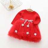 Girls Dresses Kids Princess Dress For Girls 2017 Winter Thick Plus Velvet Costumes Baby Vestidos Children Long Sleeve Clothes