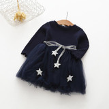 Girls Dresses Kids Princess Dress For Girls 2017 Winter Thick Plus Velvet Costumes Baby Vestidos Children Long Sleeve Clothes