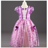 Girls Dresses Belle Princess Costume Dresses Children Cinderella Sleeping Beauty Rapunzel Cosplay Clothing Kids Party Dress
