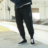 CHINISM 2017 Men's Brand Embroidery Men Pants Hip Hop Harem Joggers Men Trousers Solid Pants Sweatpants High Street Trousers