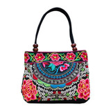 Chinese Women Handbag Embroidery Ethnic Summer Handmade Flowers Ladies Tote Shoulder Bags Cross-body bag