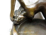 China copper brass Beauty belle Ashtray NAUTICAL DECOR Figurine Statue cooking tools Decoration Brass brass