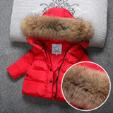 Children's winter down jacket Boy and girl's warm jacket