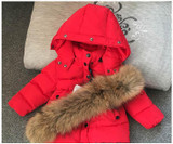 Children's winter down jacket Boy and girl's warm jacket