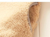 Children's wild lambskin double-sided plus or minus wear thick coat children's wool velvet shirt cap off