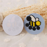 Children's Safety Cartoon Thermometer For Baby Care Sticker LCD Forehead Thermometers Body Fever Thermometers