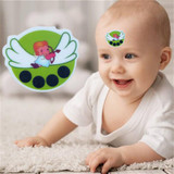 Children's Safety Cartoon Thermometer For Baby Care Sticker LCD Forehead Thermometers Body Fever Thermometers