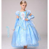 Children's Princess Dress Kids Anna Elsa Dresses Costumes Girl Dresses for Girls The Snow Queen Christmas Toddler Girls Clothing