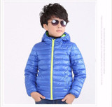 Children's Outerwear Boy and Girl Winter Warm Hooded Coat Children Cotton-Padded Clothes boy Down Jacket kid jackets 5-11 years