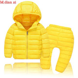 Children's Outerwear Boy and Girl Winter Warm Hooded Coat Children Cotton-Padded Clothes boy Down Jacket kid jackets 2-6 years