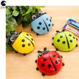 Children's Lovely cartoon ladybird Wall Suction Hooks toothbrush holder creative toothpaste box Bathroom Sets