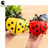 Children's Lovely cartoon ladybird Wall Suction Hooks toothbrush holder creative toothpaste box Bathroom Sets