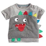 Children's Kids boys T-shirt Baby Clothing Little Boy Summer Cotton Shirt Tees Cute Fashion Colorful Dinosaur Cartoon for 18M-6Y Children's Kids boys T-shirt Baby Clothing Little Boy Summer Cotton Shirt Tees Cute Fashion Colorful Dinosaur Cartoon for 18M-6Y