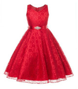 Girl Dress Kids Wedding Bridesmaid Children Girls Dresses Summer 2016 Evening Party Princess Costume Lace Teenage Girls Clothes