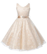 Girl Dress Kids Wedding Bridesmaid Children Girls Dresses Summer 2016 Evening Party Princess Costume Lace Teenage Girls Clothes